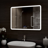 Зеркало Континент Demure Led 800x600 с многофункциональной панелью
