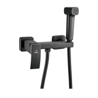 Гигиенический душ со смесителем Rose R1505H-1 черный