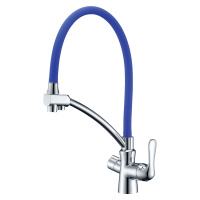 Смеситель для кухни Lemark Comfort LM3070C-Blue