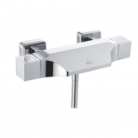 Смеситель для ванны с термостатом Rose R3702 хром
