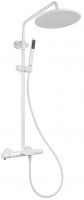 Душевая система KAISER Serio 05382-4 с термостатом White matt