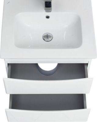 Тумба с раковиной Sanstar Smile 60 подвесная