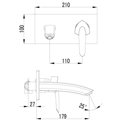 Смеситель для раковины Lemark Mars LM3526C