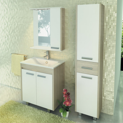 Тумба с раковиной Comforty Севилья 100 слоновая кость
