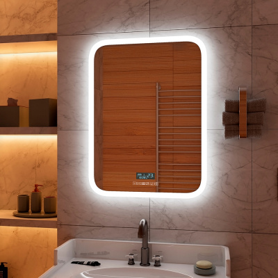 Зеркало Континент Glamour Led 700х900 с музыкальным блоком, подогревом