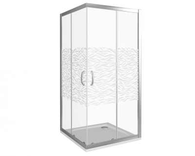 Душевой уголок GOOD DOOR INFINITY CR-80-G-CH