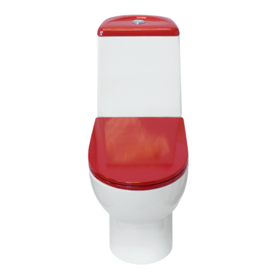 Унитаз-компакт Sanita luxe Best Color Red микролифт