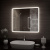 Зеркало Континент Demure Led 800х700