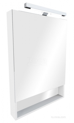 Зеркальный шкаф Roca The Gap 60 белый матовый