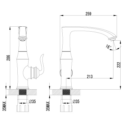 Смеситель для кухни Lemark Brava LM4705G