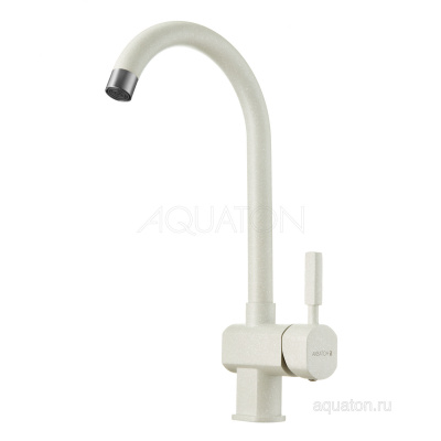 Смеситель для кухни Aquaton Лиам жемчуг 1AX003FCXX240