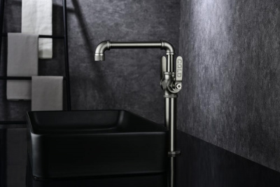 Смеситель для кухни Paulmark Loft Lo226006-NI никель