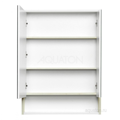 Зеркальный шкаф Aquaton Рико 65 белый, ясень фабрик 1A215202RIB90