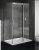 Душевой уголок GOOD DOOR GALAXY WTW-140-C-CH+SP-90 -C-CH