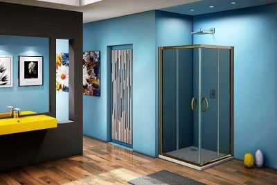Душевой уголок GOOD DOOR JAZZ CR-80-B-BR