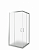 Душевой уголок GOOD DOOR INFINITY CR-80-W-CH