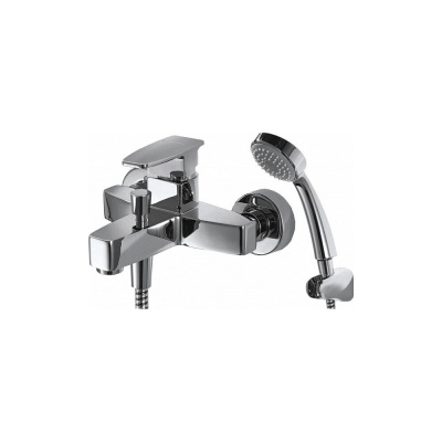 Смеситель Bravat RIFFLE F672106C-B для ванны с душем