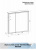 Зеркало-шкаф Континент Mirror Box Black Led 800х800