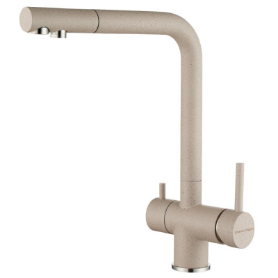 Смеситель для кухни Paulmark Skalen Sk213020-302 песочный