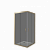 Душевой уголок GOOD DOOR JAZZ CR-90-B-BR