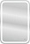 Зеркало с подсветкой Cersanit 051 DESIGN PRO 55