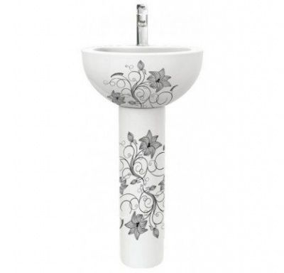 Умывальник Sanita luxe Art Flora