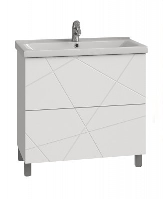 Тумба c раковиной VIGO Geometry 2-700 бетон