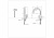 Смеситель для кухни Bravat SOURCE F7173218CP-ENG