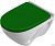 Унитаз подвесной Sanita luxe Attica Color Green микролифт