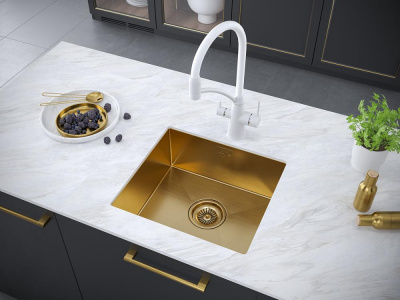 Смеситель для кухни Paulmark Siеgen Si213111-431TW белый матовый полностью