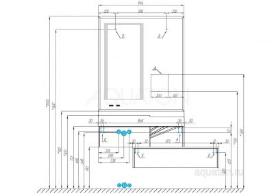 ПЭК Santek Бореаль Пэк 1WH302464 подвесная чаша + инсталляция +сиденье+панель бел. цвета