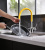 Смеситель Lemark Comfort LM3075C-Yellow для кухни с подключением к фильтру с питьевой водой