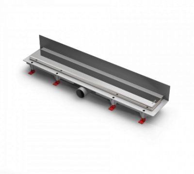 Водоотводящий желоб ALPEN Klasic/Floor ALP-750KN3 к стене с рамкой