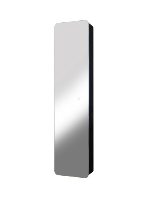 Зеркало-пенал  Континент Eltoro Black LED 360х1560