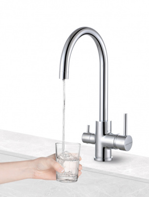 Смеситель для кухни Paulmark Essen Es213211-331 белый