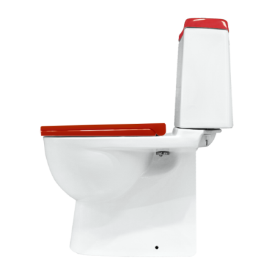 Унитаз-компакт Sanita luxe Best Color Red микролифт