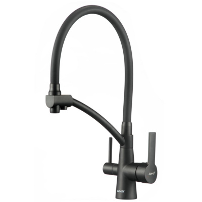 Смеситель для кухни Savol S-L1805H-01 черный