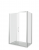 Душевой уголок GOOD DOOR LATTE WTW-130-C-CH+SP-80-C-CH