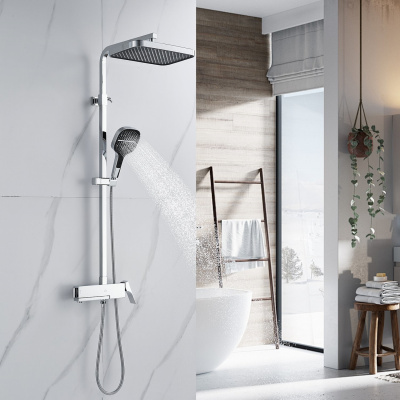 Душевая система Rose R1056 хром