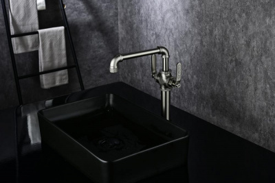 Смеситель для кухни Paulmark Loft Lo226006-NI никель