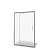 Душевая дверь GOOD DOOR ORION WTW-PD-140-G-CH