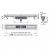 Водоотводящий желоб AlcaPlast APZ1104-550 Flexible Low