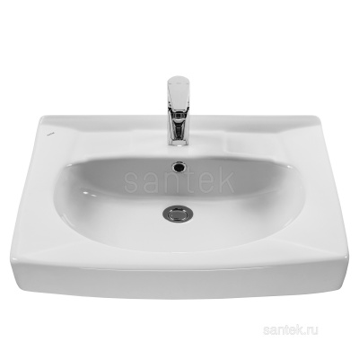 Раковина Santek Пилот 50 отверстие под смеситель 1WH301970