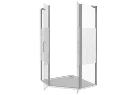 Душевой уголок GOOD DOOR PANDORA PNT-TD-100-T-CH