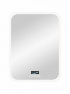 Зеркало Континент Glamour Led 600x800 с многофункциональной панелью