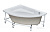 Монтажный комплект к ванне Santek Гоа 150х100 1WH112428