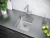 Смеситель для кухни Paulmark Spring Sp212067-SS нержавеющая сталь