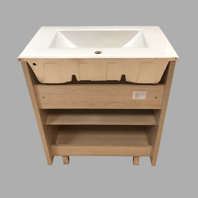 Тумба с раковиной Comforty Севилья 100 слоновая кость