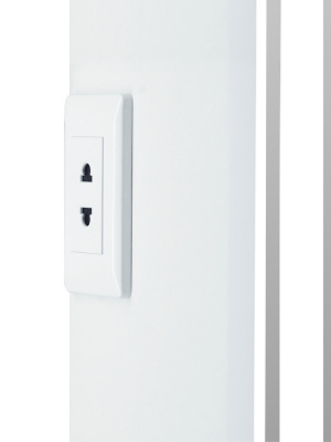 Зеркало-шкаф Континент Elmage White LED 450х800