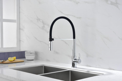 Смеситель для кухни Paulmark Halt Ha214021-CR хром